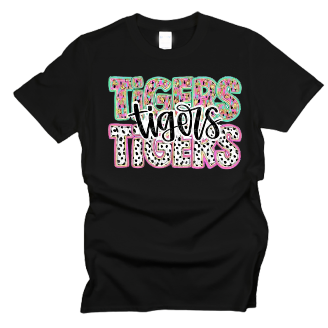 Tigers Funfetti Dalmatian Dot T-Shirt