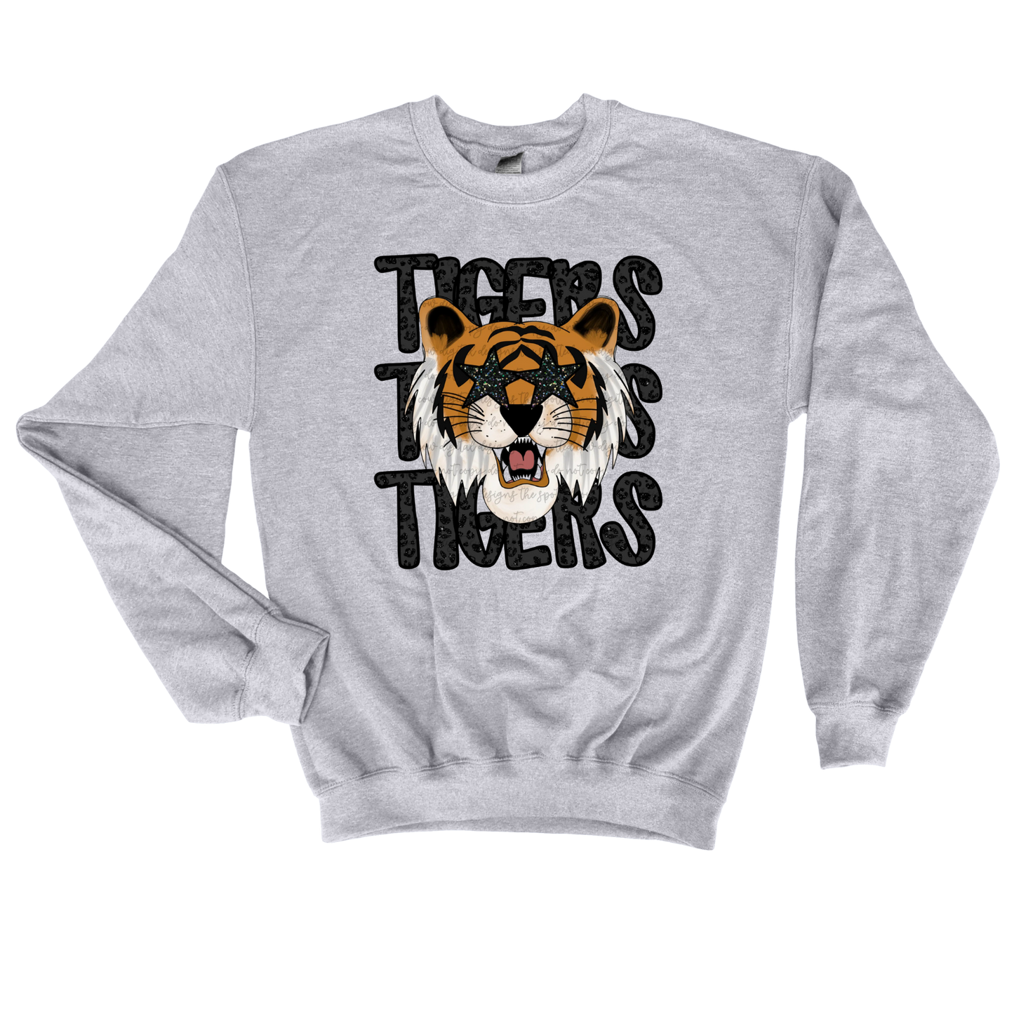 Tigers Star Gray Leopard Shirt