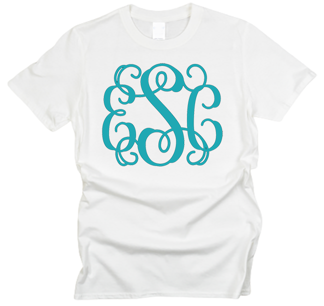 Personalized Monogram T-Shirt