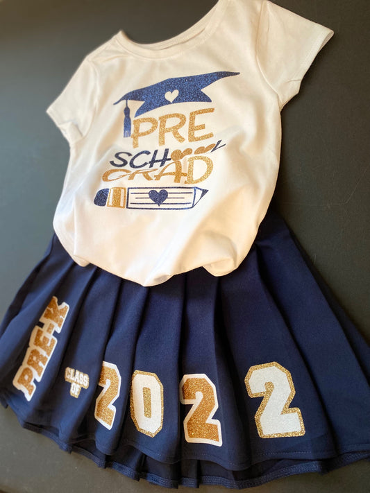 Youth Grad Skirt Set
