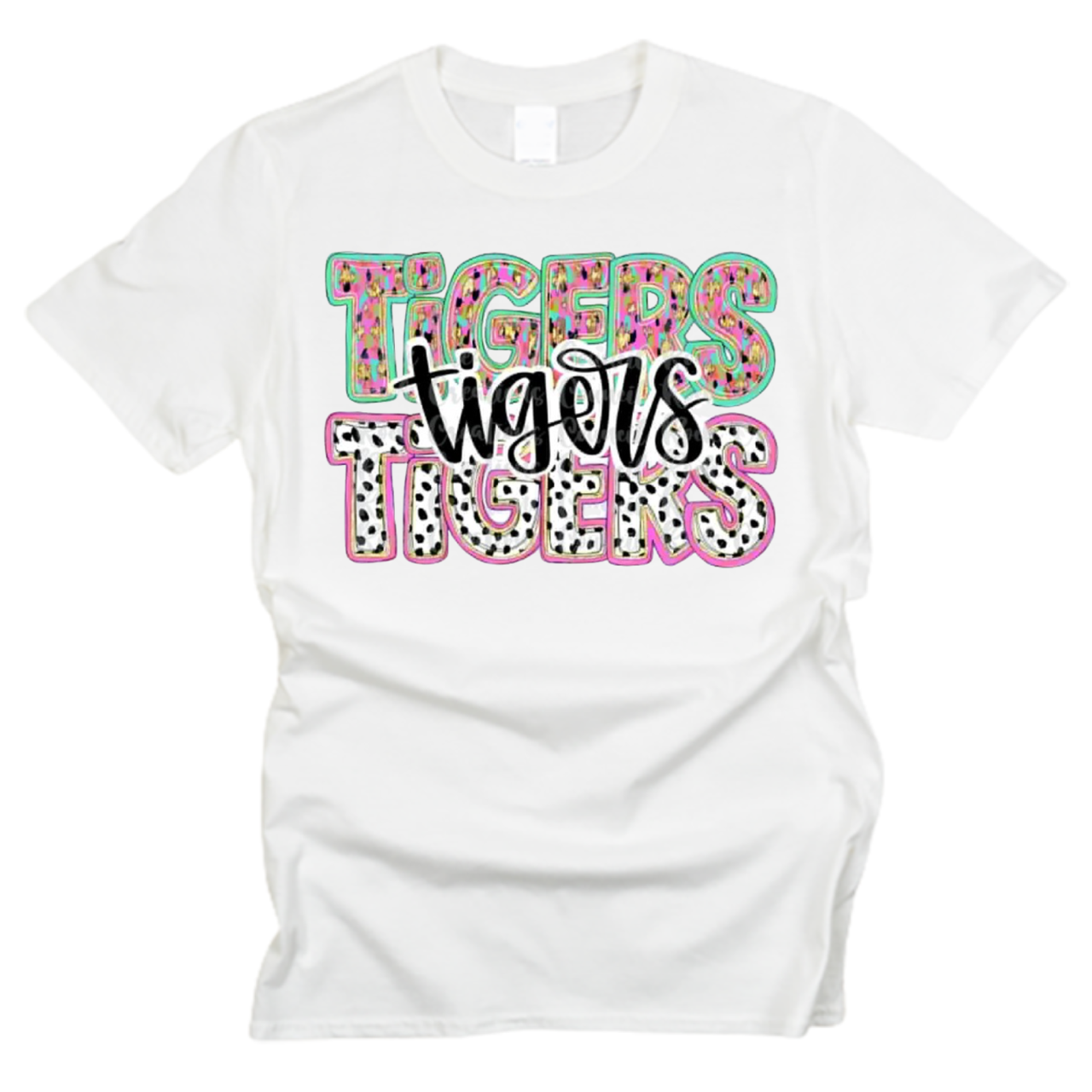 Tigers Funfetti Dalmatian Dot T-Shirt