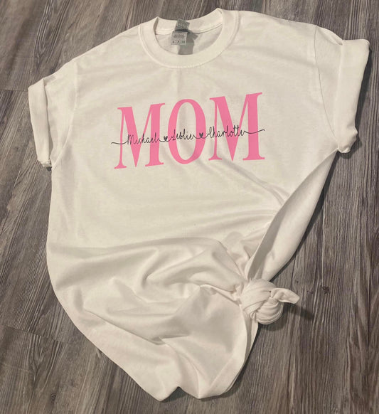 MOM 2.0 Personalized Name T-Shirt