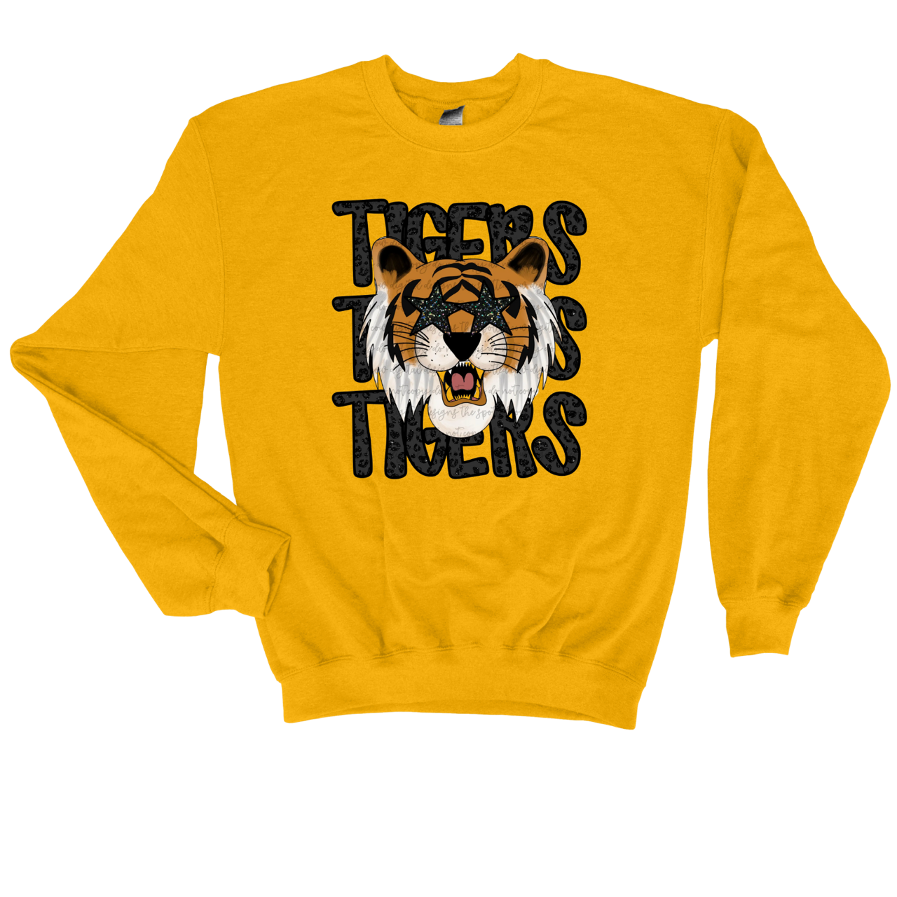 Tigers Star Gray Leopard Shirt