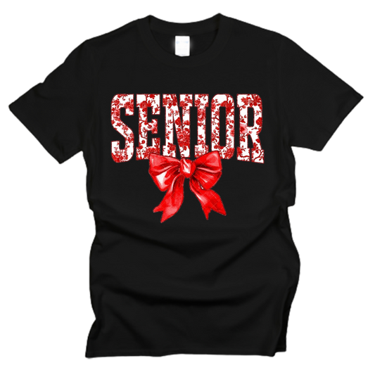 Senior Toile Bow T-Shirt