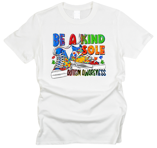 Be a Kind Sole Autism Awareness T-Shirt