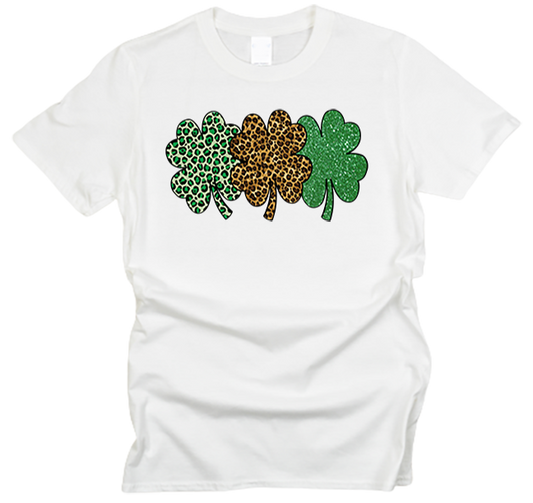 Leopard Shamrock T-Shirt