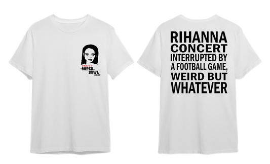 Rihanna Super Bowl Concert T-Shirt