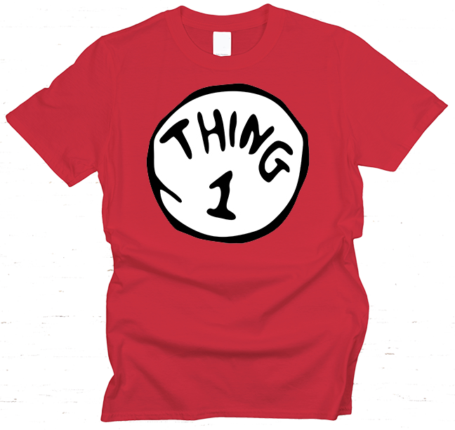 Thing 1 and Thing 2 Youth T-Shirt