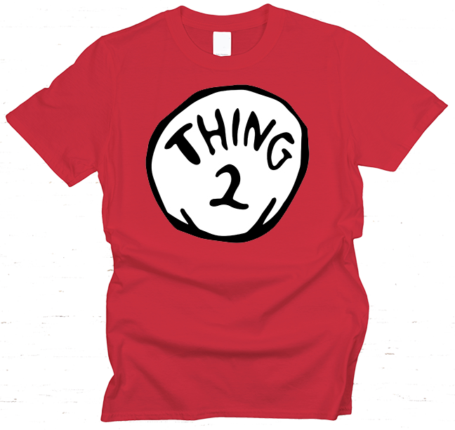 Thing 1 and Thing 2 Youth T-Shirt