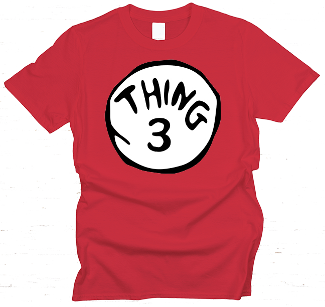 Thing 1 and Thing 2 Youth T-Shirt